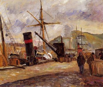 卡米耶 畢沙羅 Steamboats 卡米耶 畢沙羅 Steamboats